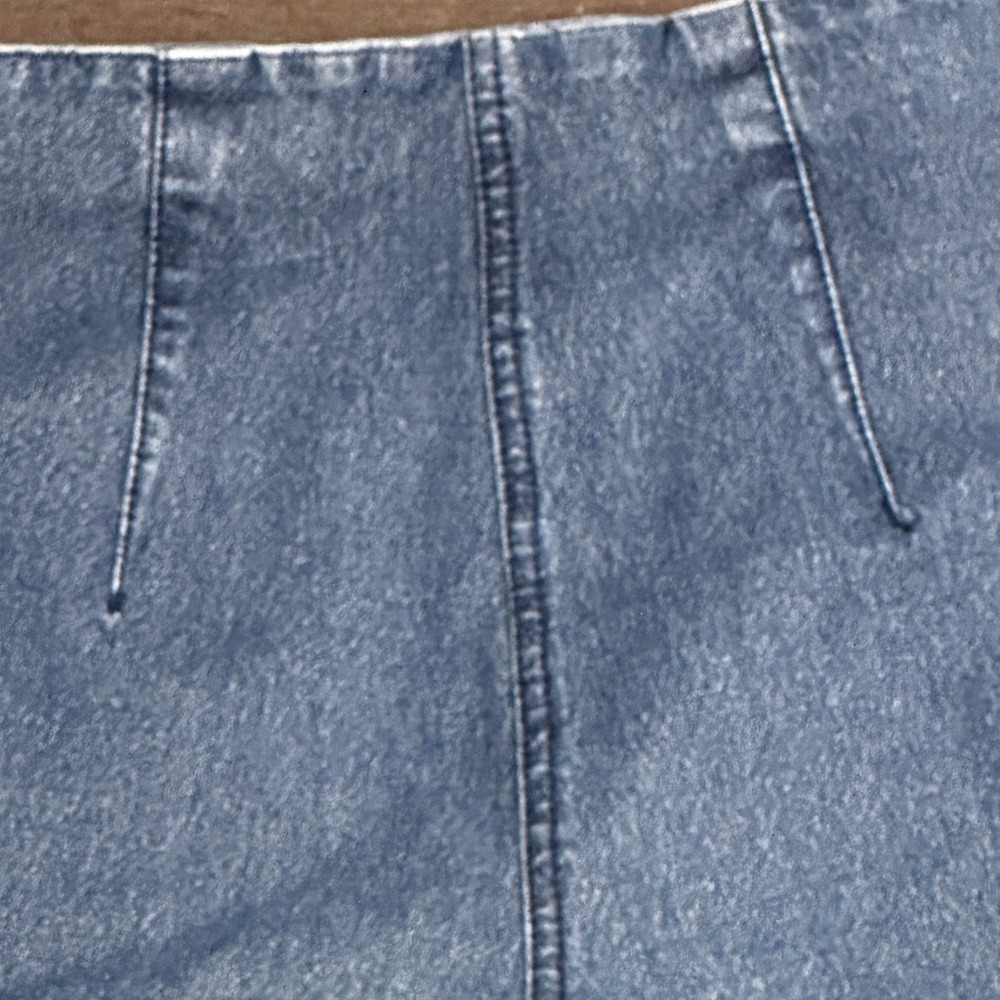 Vintage Vanilia Denim Jeans Womens 30" Waist High Rise Straight Leg Zip Pockets - Picture 10 of 16